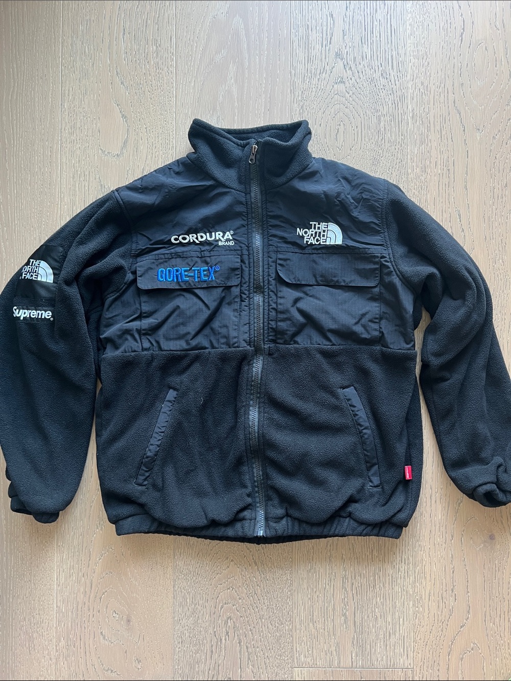 Black Cordura Gore-Tex Fleece Jacket